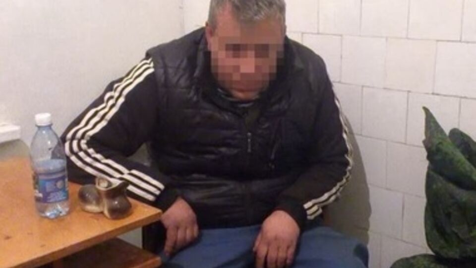 Задержанный СБУ боевик