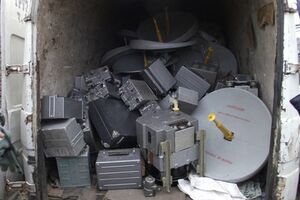 Украденное диверсантами оборудование