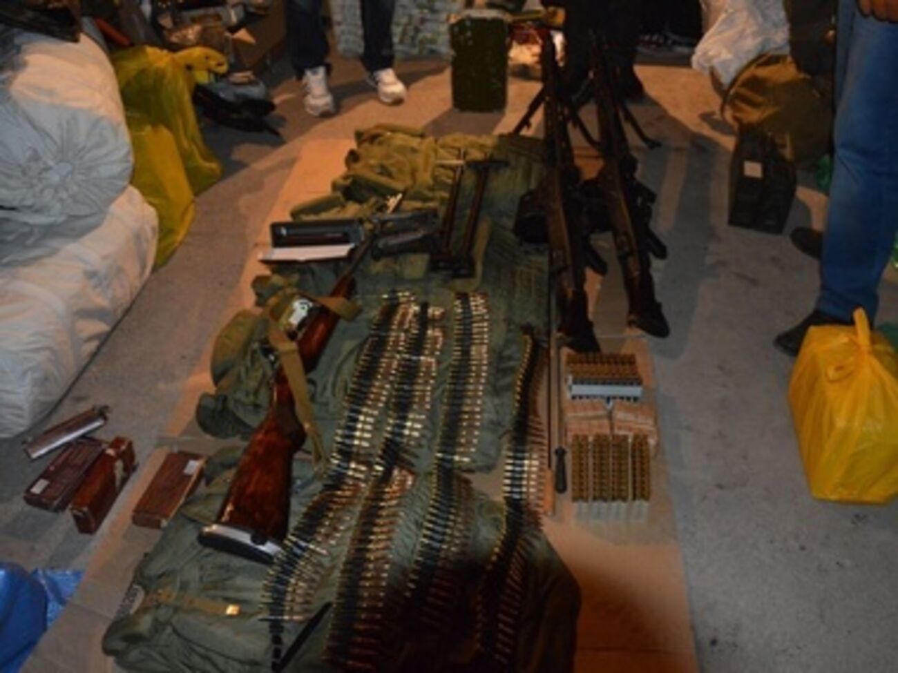 У задержанного боевика был арсенал оружия минимум на шесть человек