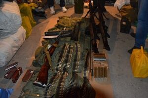 У задержанного боевика был арсенал оружия минимум на шесть человек