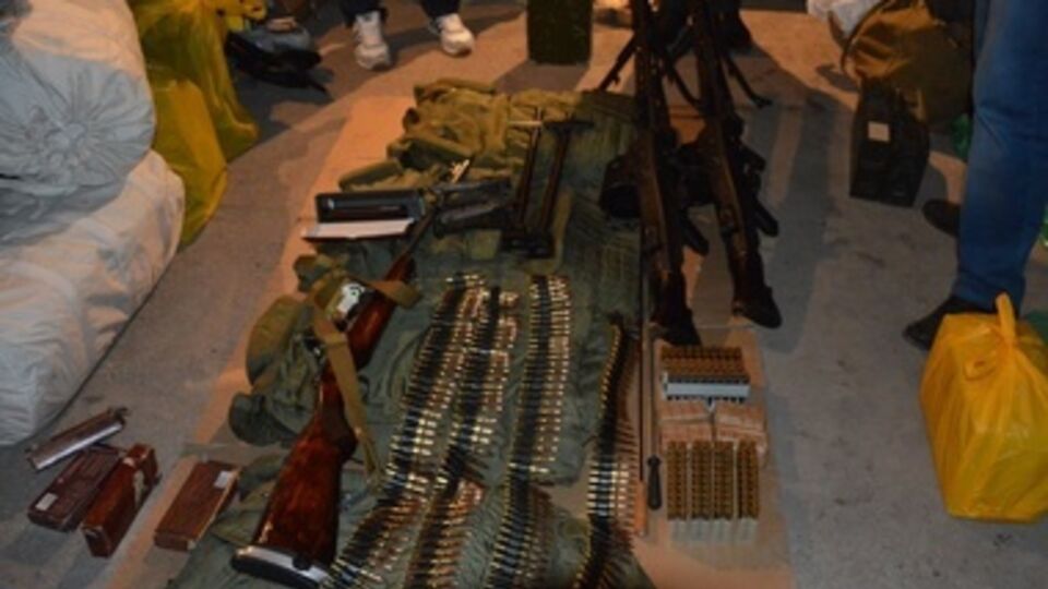 У задержанного боевика был арсенал оружия минимум на шесть человек