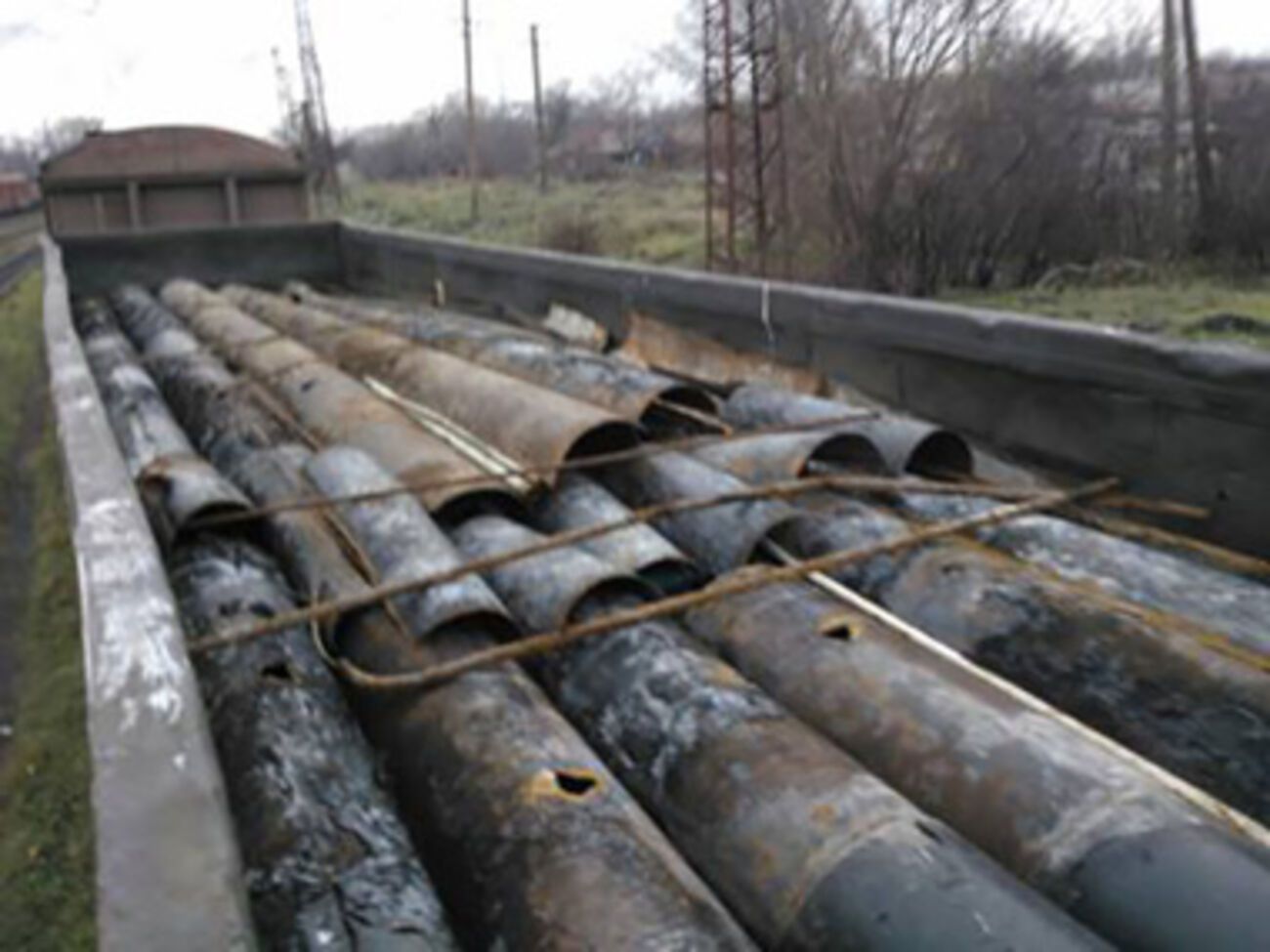 Металлолом привезли с поддельными документами