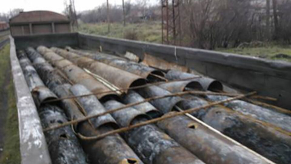 Металлолом привезли с поддельными документами