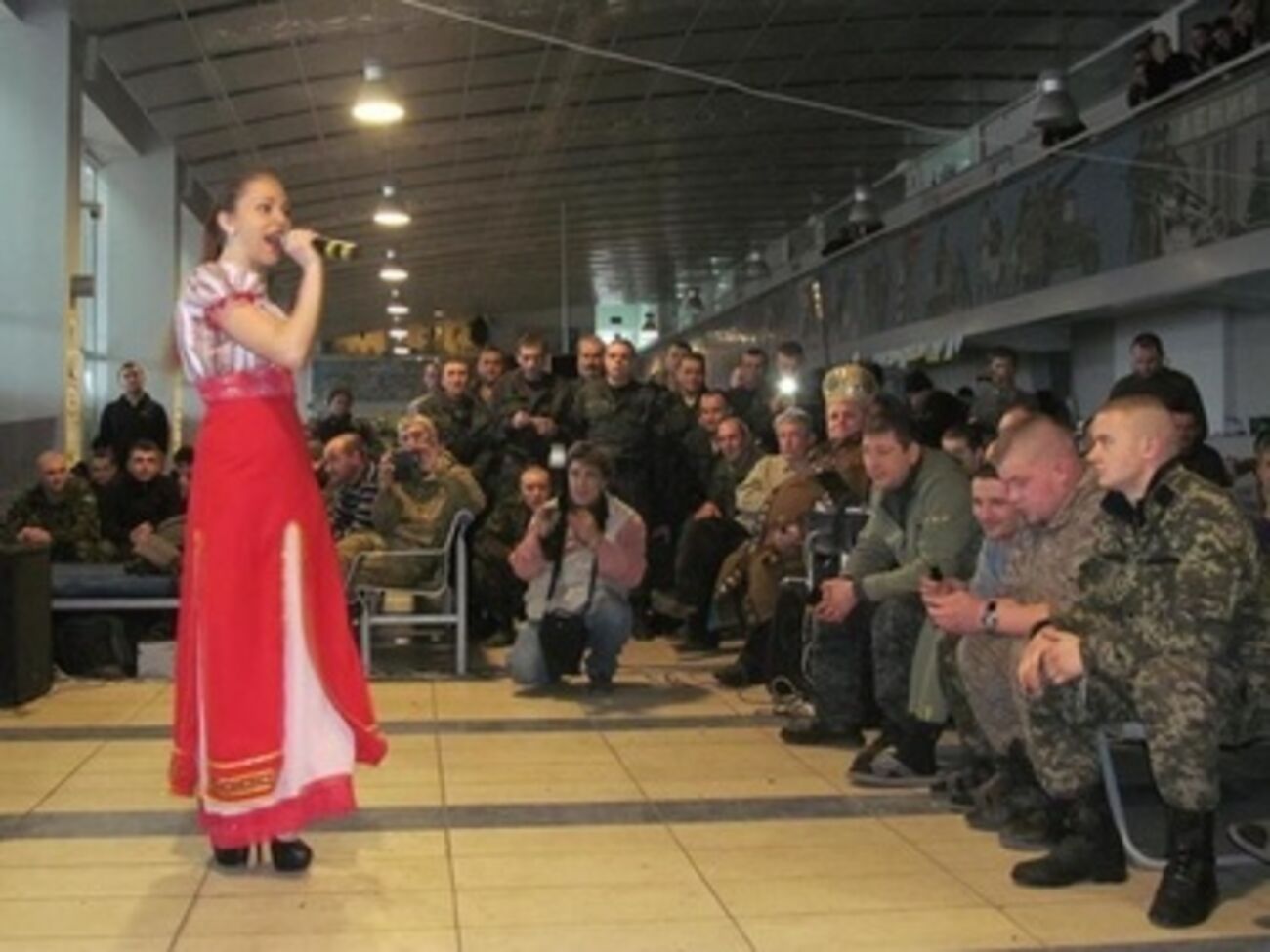 В зоне АТО прошел концерт для бойцов в рамках акции: "Святой Николай – воинам!". Фоторепортаж