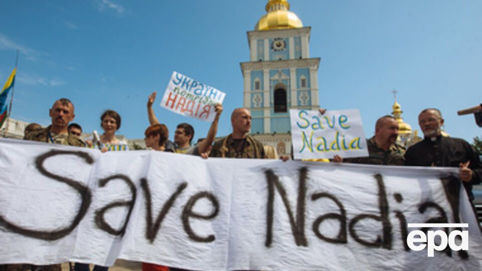 Савченко продолжают незаконно удерживать российские власти