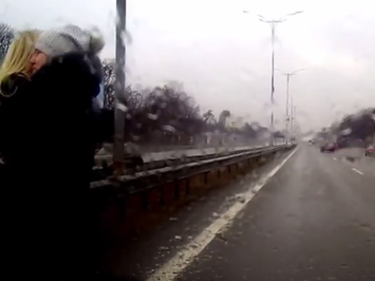 Конфликт удалось снять на камеру регистратора