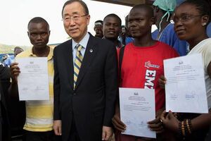 Пан Ги Мун лично проверил ход борьбы с вирусом