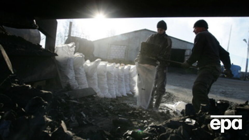 Уголь не вывозится из западных регионов Украины