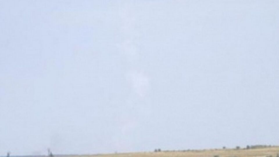 На фото виден след, который, возможно, является следом ракеты, сбившей Boeing 777