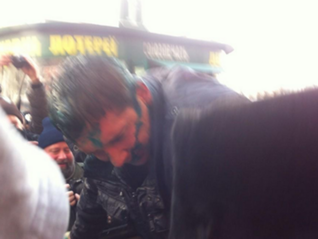 Скоробагача подвергли "мусорной люстрации"