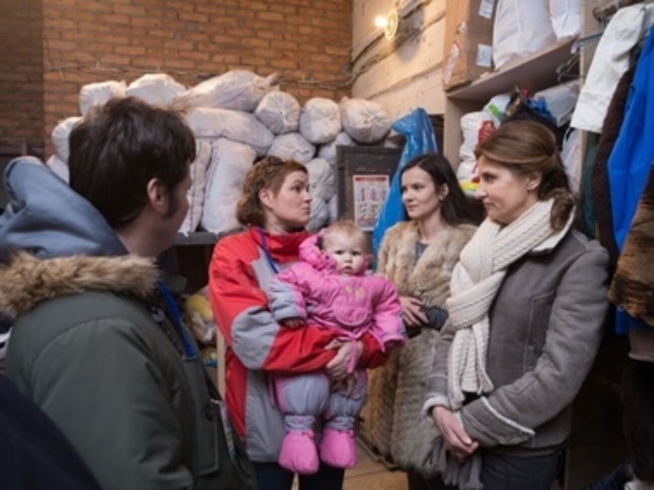 Марина Порошенко посетила волонтеров