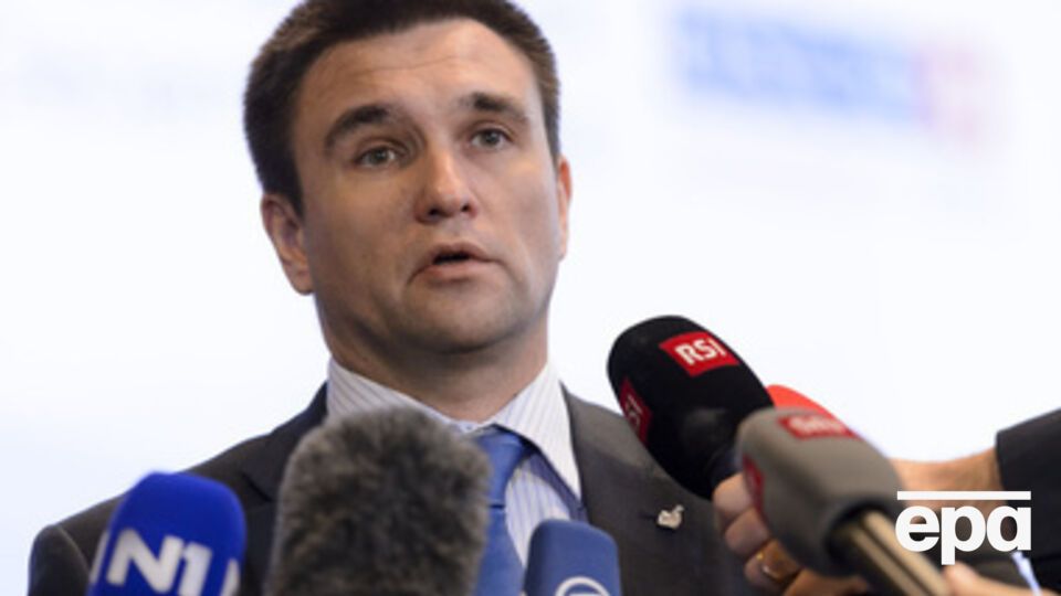 Климкин напомнил, что Крым --- это Украина