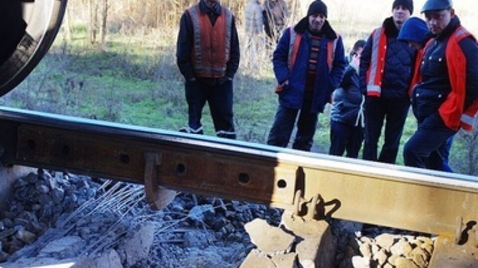 В Одессе произошел взрыв на железнодорожных путях