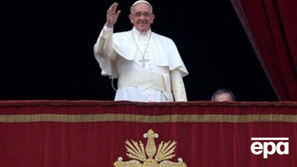 Папа помолился за Украину