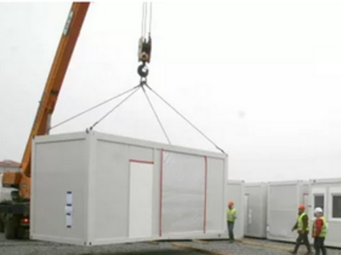 Лагерь сооружен на средства, присланные из Германии