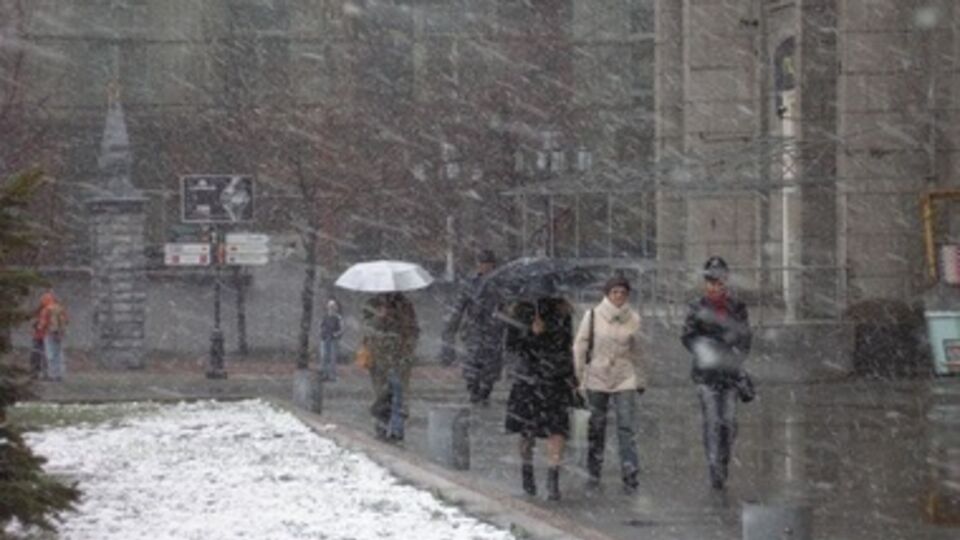 В Украине будет снег и мороз