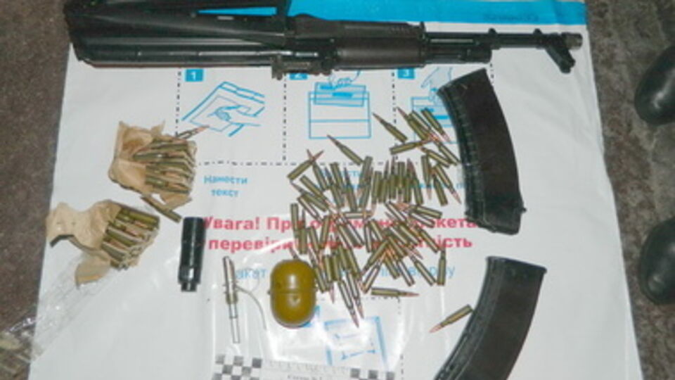 Оружие вывезли из зоны АТО