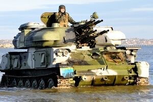 Воины двух стихий. В Одесской области прошли учения Военно-морских сил Украины. Фоторепортаж