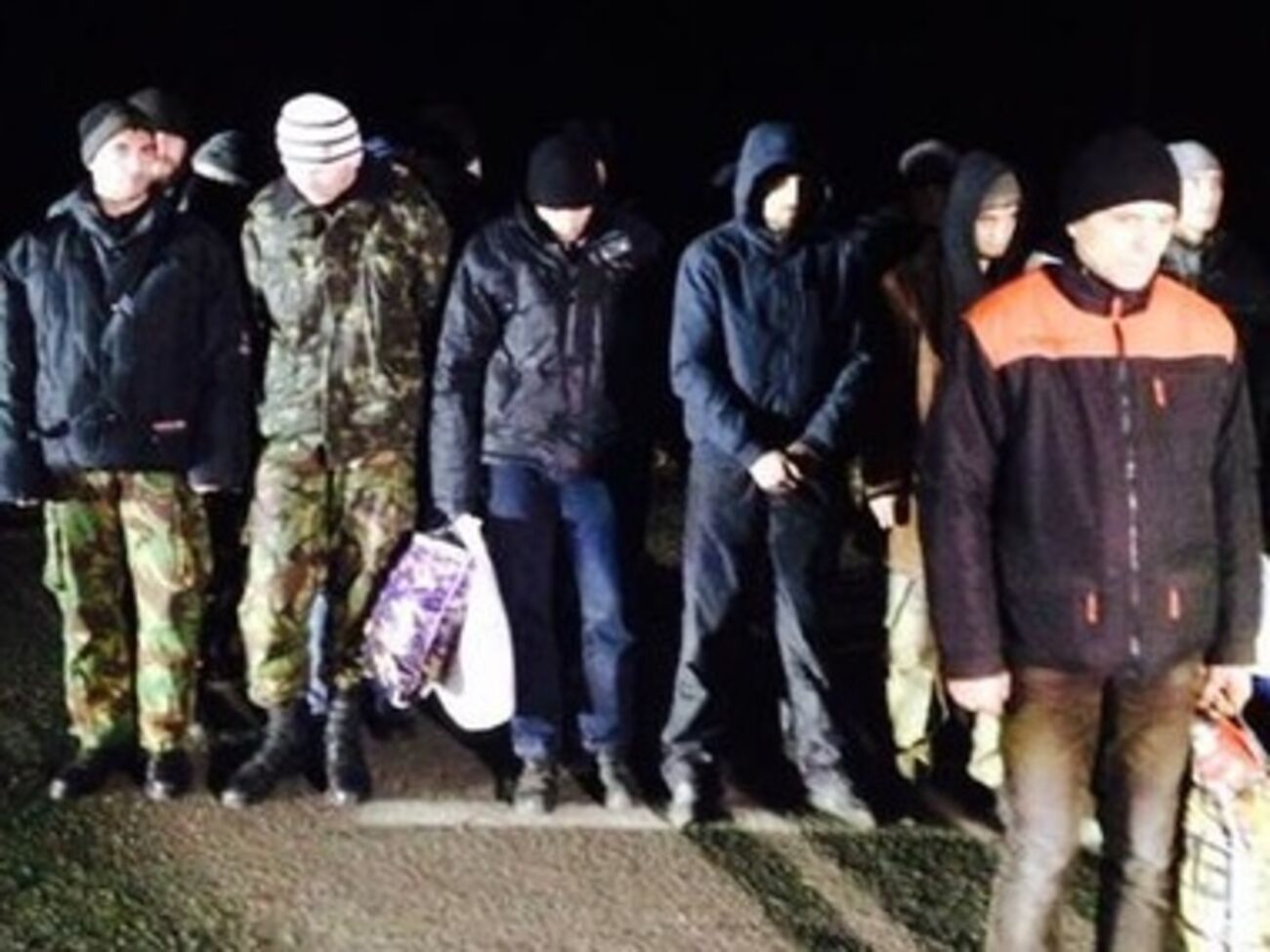 Украинские бойцы освобождены из плена