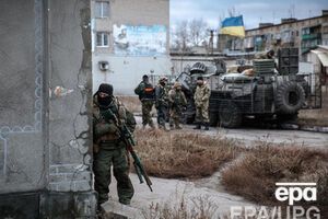 В субботу террористы девять раз обстреляли украинских военных