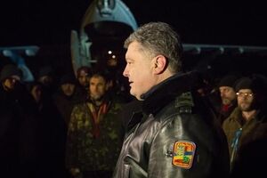 Президент Украины встретил освобожденных пленных