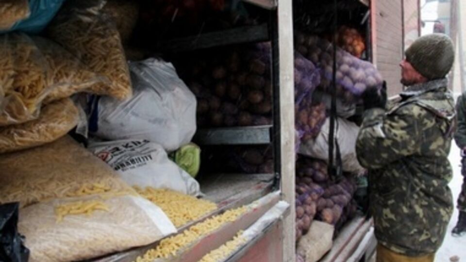 Гуманитарный груз доставлен в зону АТО