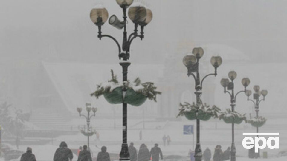 Столицу накроют снегопады и метели