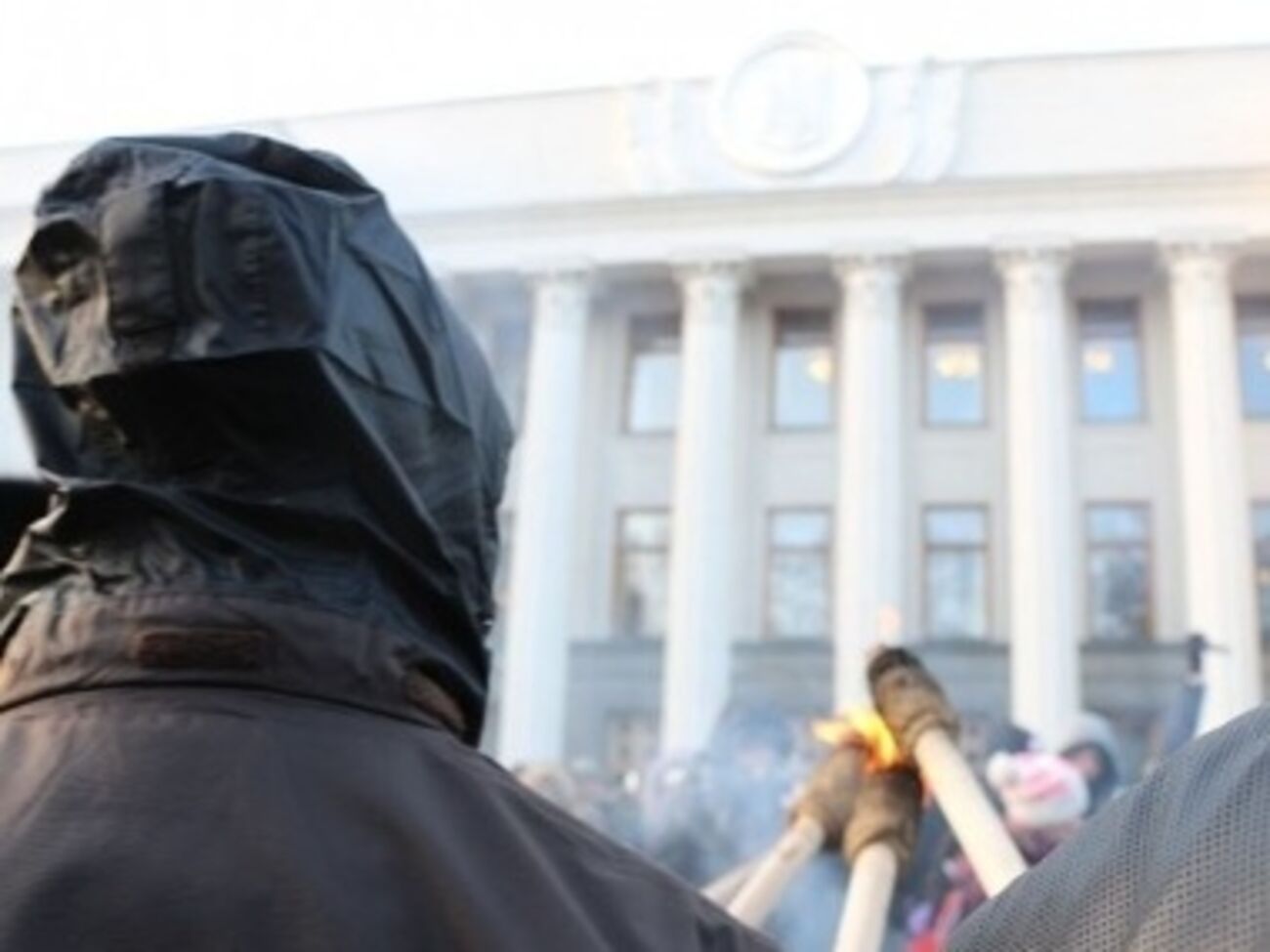 Между пикетчиками и милицией уже были столкновения