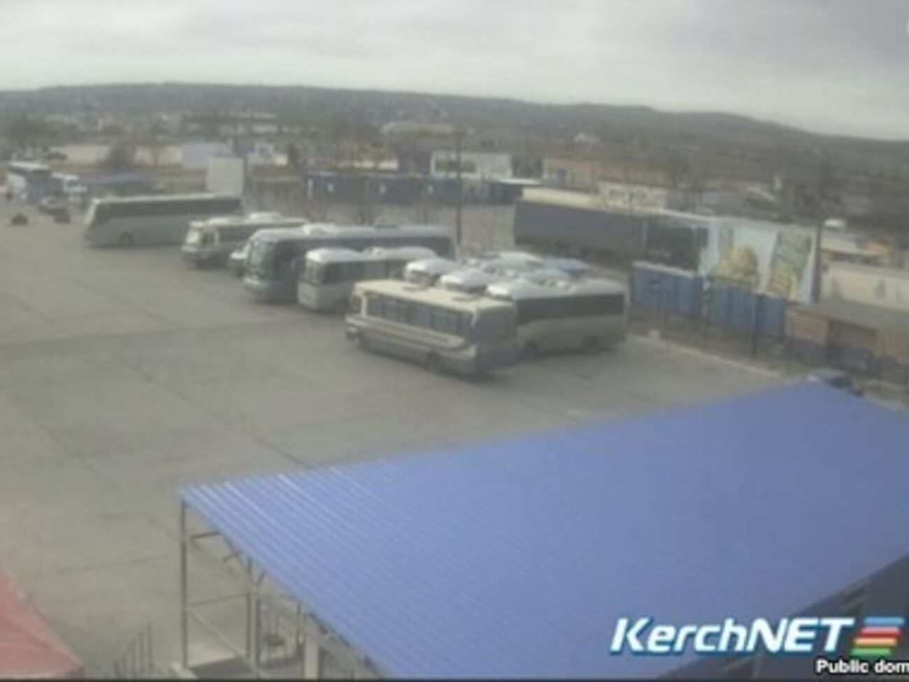 Переправа начала работать