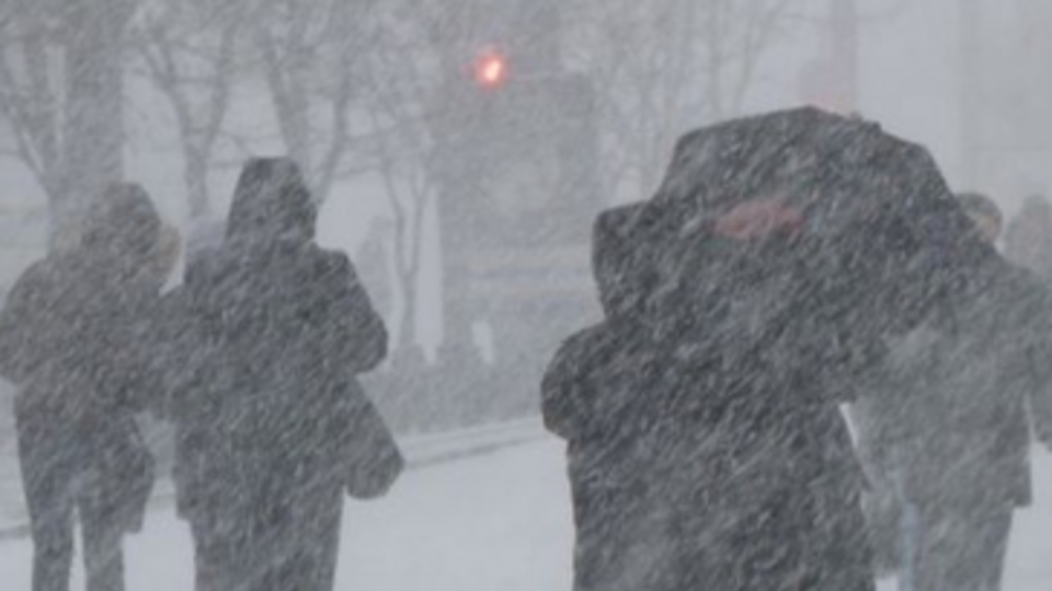 Снегопад парализовал Одессу