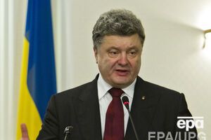 Порошенко считает, что курс гривны обвалился из-за паники
