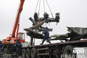 В прошлом месяце с места катастрофы собрали обломки самолета