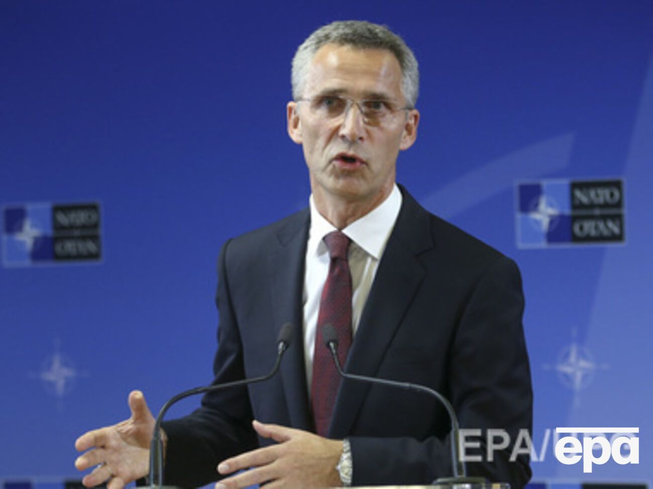 Столтенберг: Споры должны решаться путем переговоров, а не танками