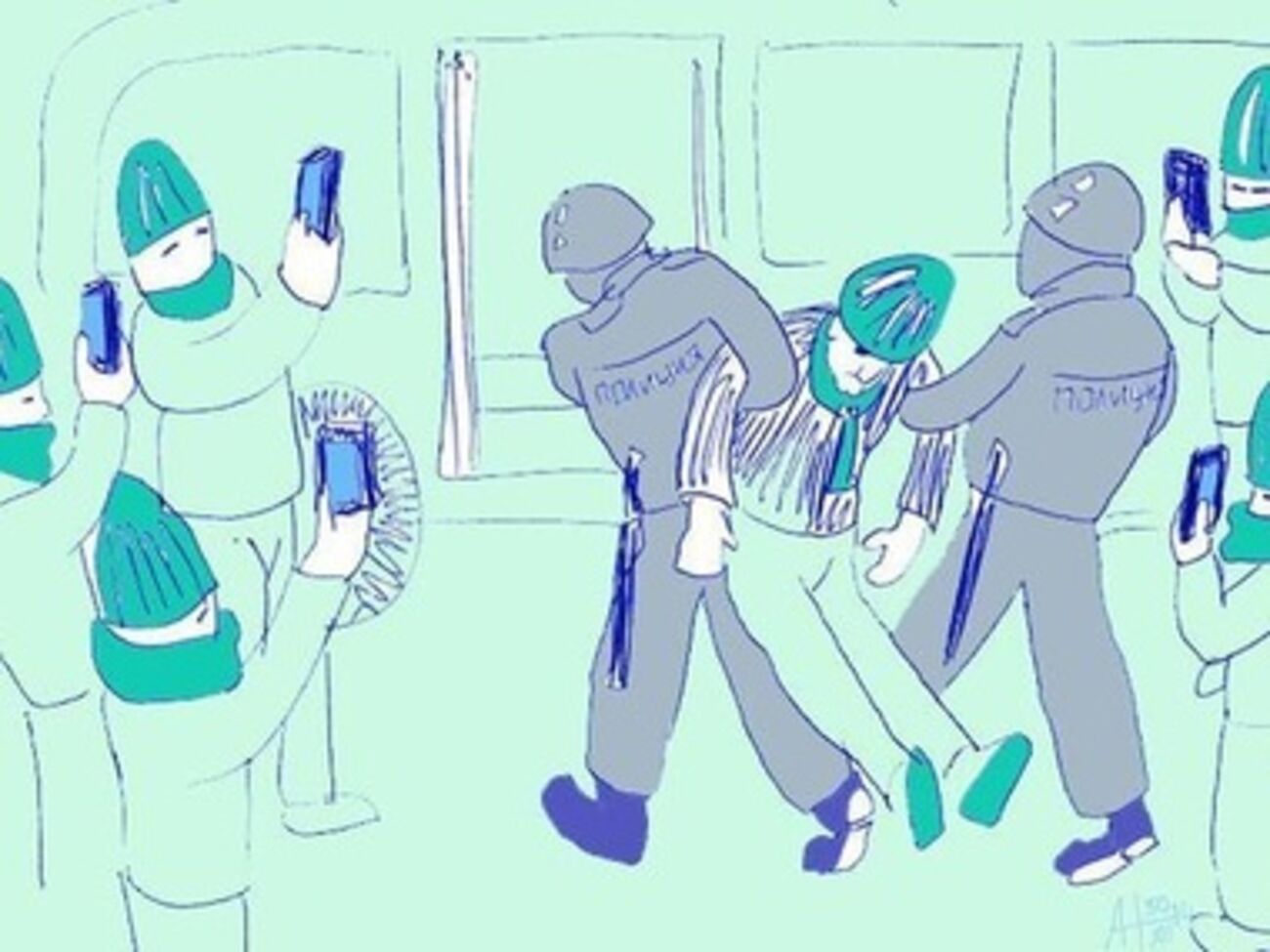 Соцсети критикуют россиян, вышедших на митинг