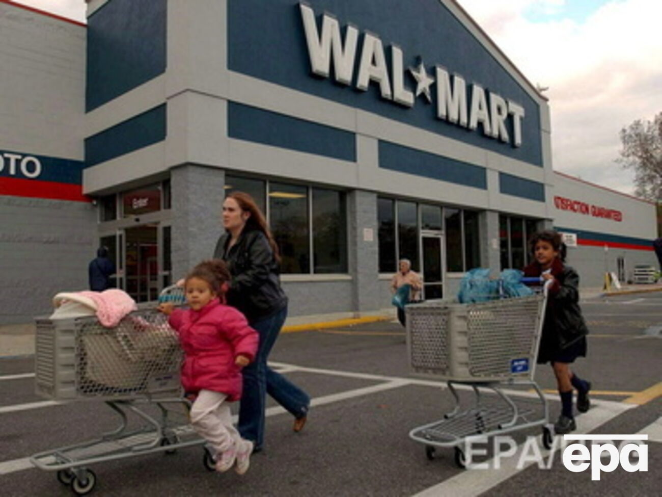 Инцидент произошел в супермаркете