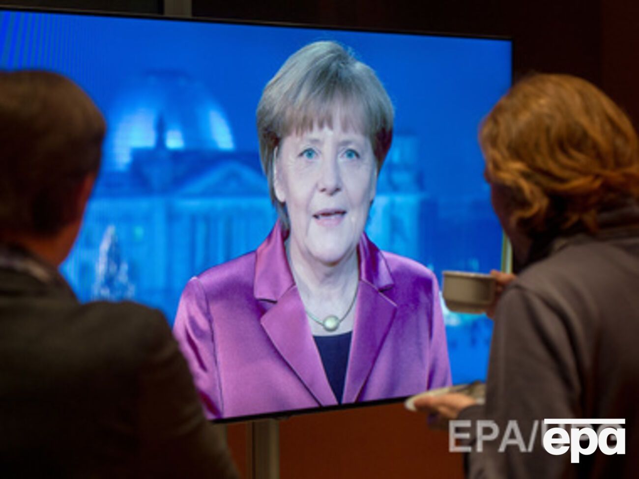 Канцлер поздравила граждан с Новым годом