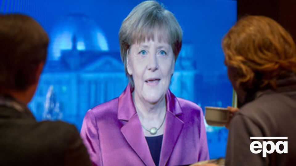 Канцлер поздравила граждан с Новым годом