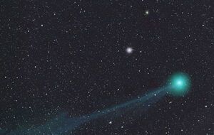 Фотография кометы по состоянию на 31 декабря, предоставленная NASA