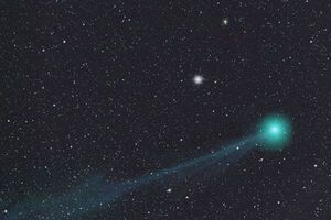 Фотография кометы по состоянию на 31 декабря, предоставленная NASA