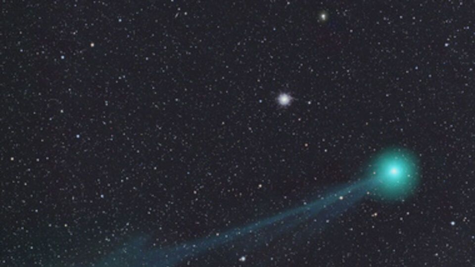 Фотография кометы по состоянию на 31 декабря, предоставленная NASA