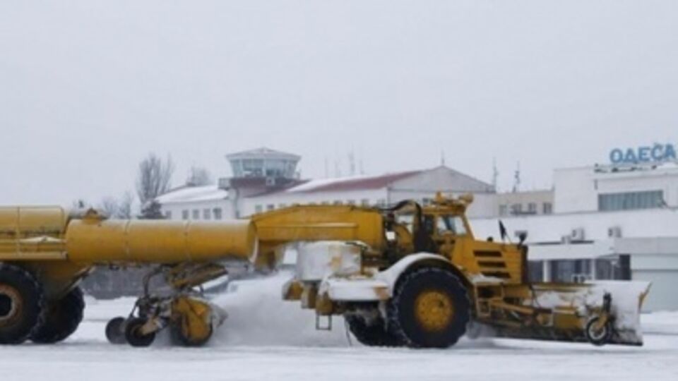 29 декабря аэропорт Одессы вынужден был прекратить работу из-за непогоды