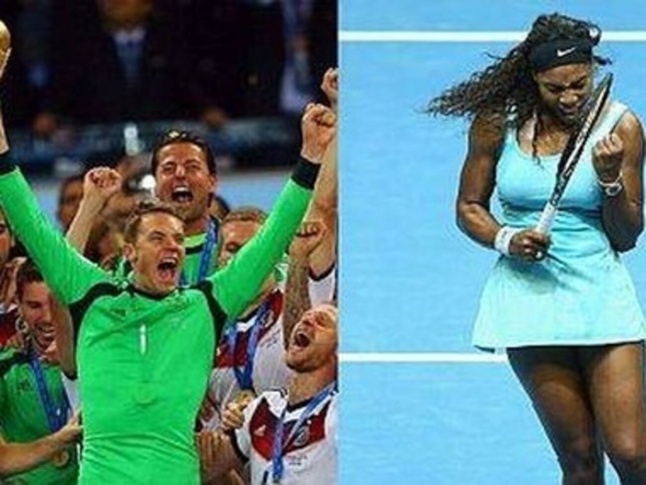 Уильямс и Нойер стали спортсменами года