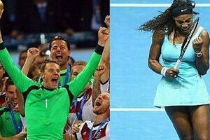 Уильямс и Нойер стали спортсменами года