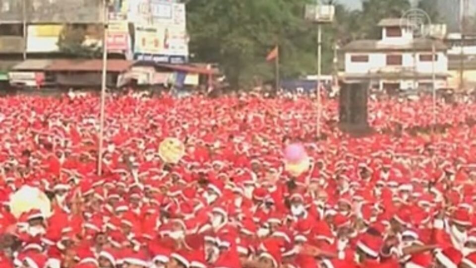 В прошлом году в Триссуре собралось всего пять тысяч Сант