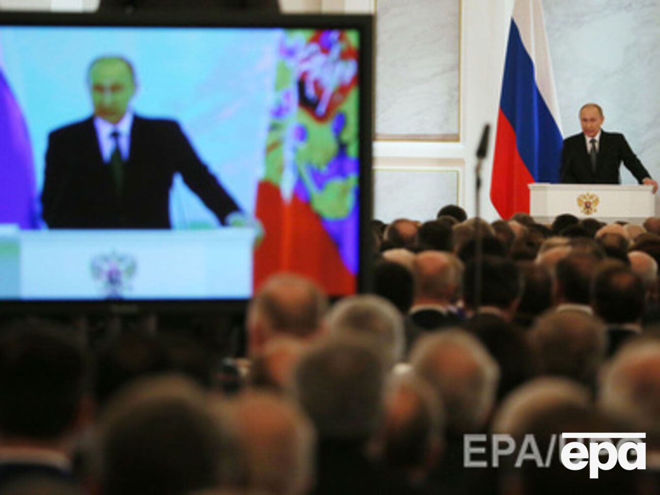 В своем выступлении Путин осудил российских террористов