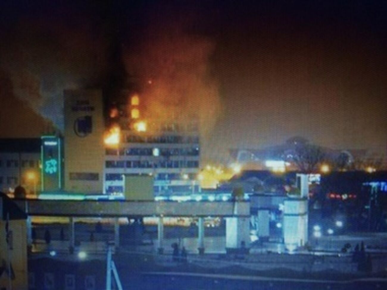 Ночью силовики атаковали боевиков