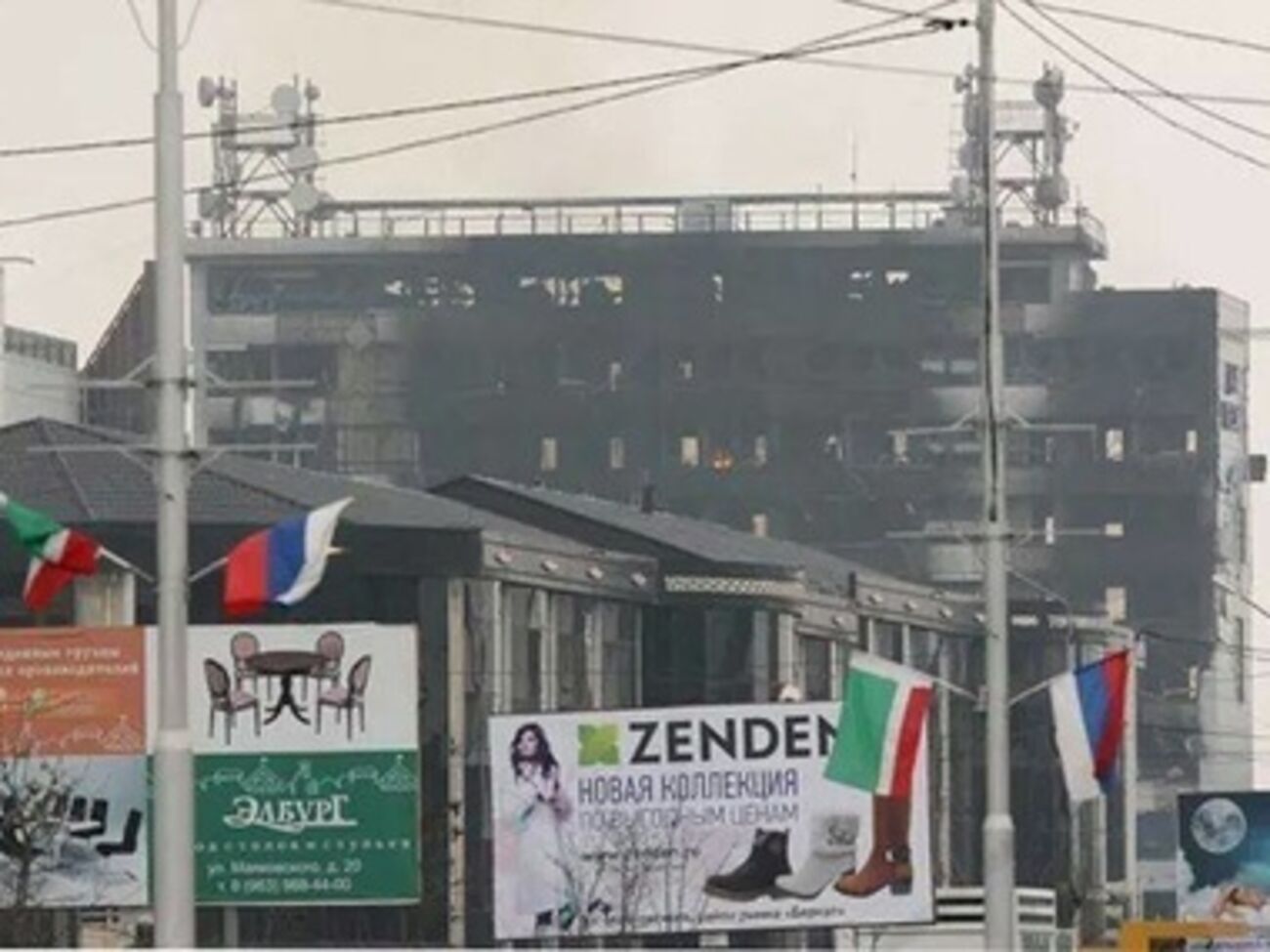 Немцов: Так выглядит Дом печати в Грозном сегодня