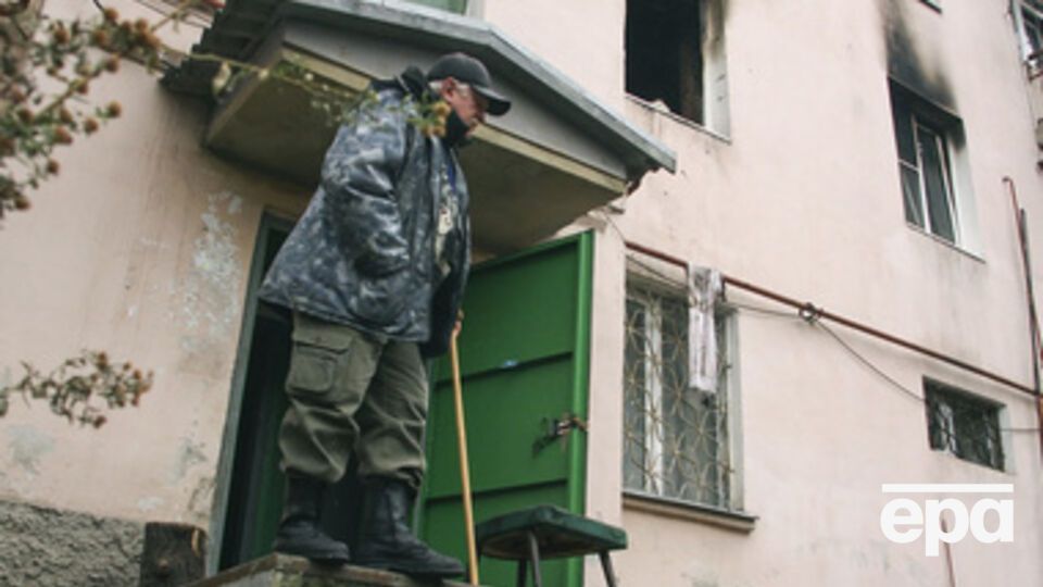 Боевики разрушают дома на Донбассе