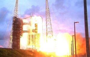 Первые два теста прошли успешно и сейчас ракета Delta 4, на которой располагается капсула, находится на орбите