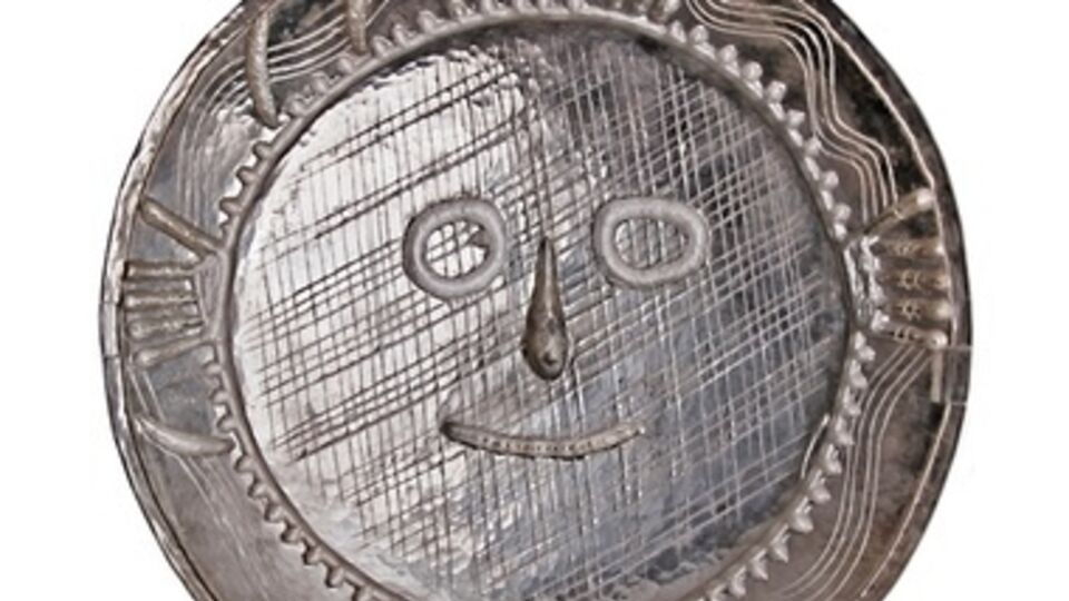 Работа "Visage aux mains" Пикассо, украденная с выставки